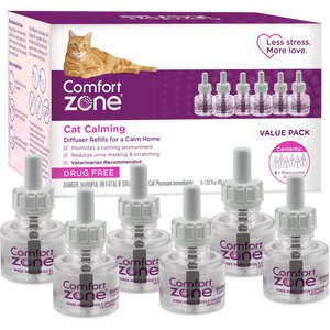 Comfort Zone Calming Diffuser Refill, 30 day, set of 6