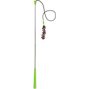 Jackson Galaxy Ground Wand Teaser with Compressed Catnip Cat Toy
