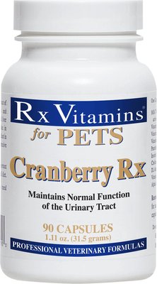 Rx Vitamins Cranberry Rx Capsules Urinary Supplement for Cats & Dogs, slide 1 of 1