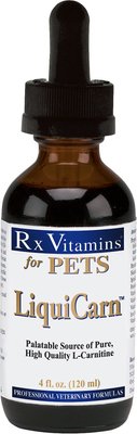 Rx Vitamins LiquiCarn Liquid Heart Supplement for Cats & Dogs, slide 1 of 1