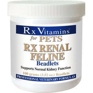 Rx Vitamins Rx Renal Beadlets Kidney Supplement for Cats, 100-g jar