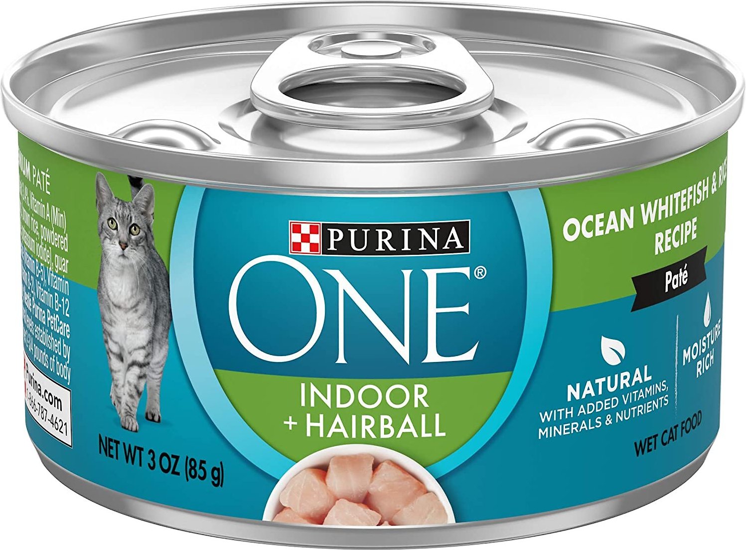 PURINA ONE Indoor Advantage High Protein Ocean Whitefish & Rice Wet Cat