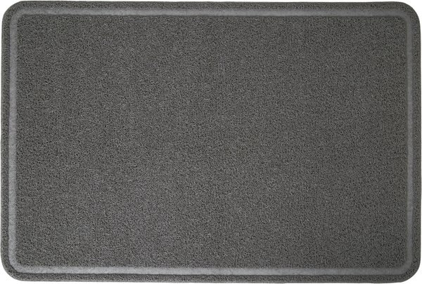 Frisco Rectangular Cat Litter Mat, X-Large, Grey slide 1 of 4