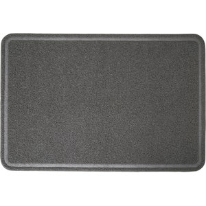 Frisco Rectangular Cat Litter Mat, X-Large, Grey