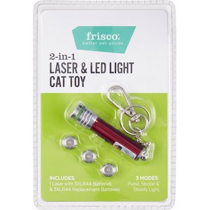 Frisco 2-in-1 Laser & LED Light Cat Toy