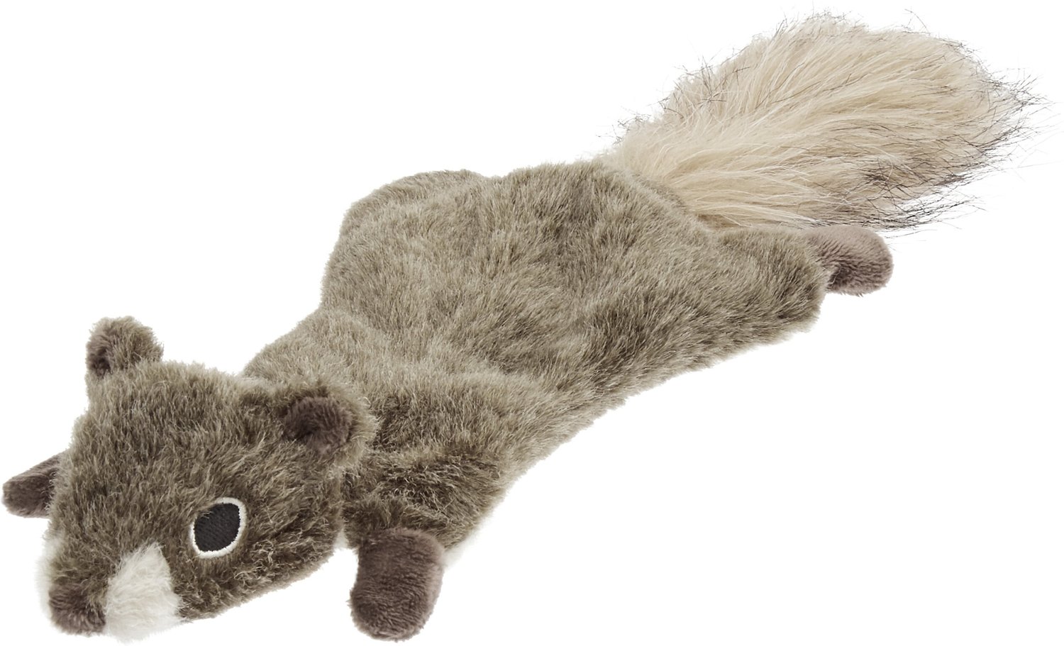 stuffed squirrel dog toy