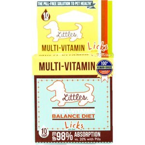 LICKS Pill-Free Littles MULTI-VITAMIN Dog Supplement, 10 count
