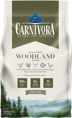 2. Blue Buffalo Carnivora Grain-Free Woodland Blend Adult Dry Dog Food