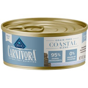 Blue Buffalo Carnivora Coastal Blend Grain-Free Adult Wet Cat Food, 5.5-oz, case of 24