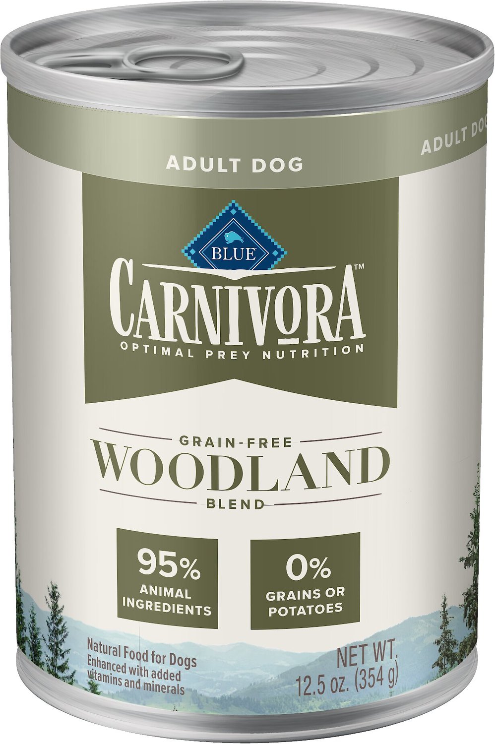 BLUE BUFFALO Carnivora Woodland Blend GrainFree Adult Wet Dog Food, 12