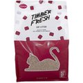 Next Gen Pet Products Timber Fresh Unscented Clumping Wood Cat Litter, 6-lb bag