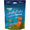Emerald Pet Wholly Fish! Tuna Recipe Cat Treats, 3-oz bag