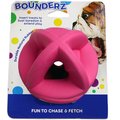 Smart Pet Love Bounderz Rubber Ball Dog Toy, 3.5-in, Pink