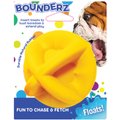 Smart Pet Love Floating Bounderz Rubber Ball Dog Toy, Yellow