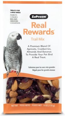 ZuPreem Real Rewards Trail Mix Large Bird Treats, slide 1 of 1