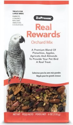 ZuPreem Real Rewards Orchard Mix Large Bird Treats, slide 1 of 1