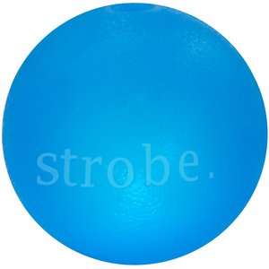Planet Dog Orbee-Tuff LED Strobe Ball Tough Dog Chew Toy, Blue