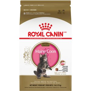 Royal Canin Maine Coon Kitten Dry Cat Food, 3-lb bag