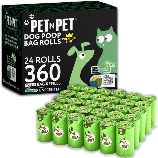 PET N PET Dog Poop Bags, 360 count slide 1 of 9