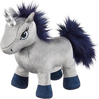 P.L.A.Y. Pet Lifestyle & You Mythical Creatures Unicorn Squeaky Plush Dog Toy, Medium slide 1 of 3