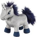 P.L.A.Y. Pet Lifestyle and You Mythical Creatures Unicorn Squeaky Plush Dog Toy, Medium