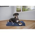 FurHaven Indoor/Outdoor Garden Orthopedic Cat & Dog Bed w/Removable Cover, Lapis Blue, Small