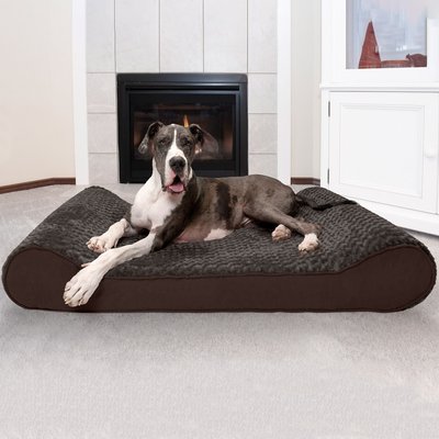 FurHaven Ultra Plush Luxe Lounger Orthopedic Cat & Dog Bed w/Removable Cover, slide 1 of 1