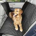 FurHaven Quilted Hammock Car Seat Cover, Black