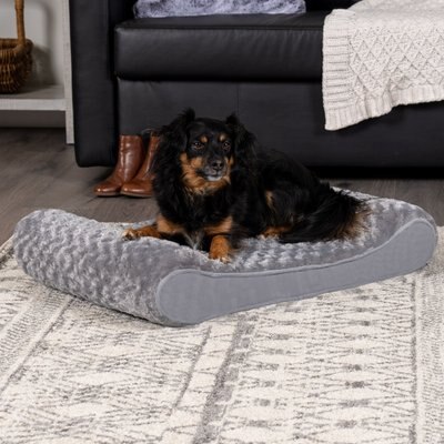 FurHaven Ultra Plush Luxe Lounger Orthopedic Cat & Dog Bed w/Removable Cover, slide 1 of 1