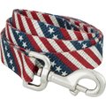 Frisco American Flag Polyester Dog Leash, Large: 6-ft long, 1-in wide