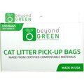 beyondGREEN Compostable Cat Litter Waste Bags, 100 count