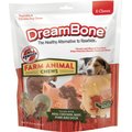 DreamBone Farm Animal Chews Dog Treats, 6 count