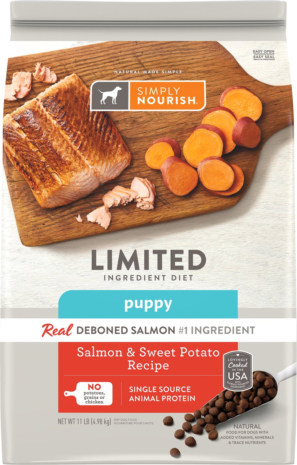 Simply Nourish Limited Ingredient Diet Sweet Potato & Salmon Recipe