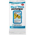 Petkin Big N' Thick Petwipes Dog & Cat Wipes, 100 count