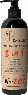 Dr. Sniff Perky Pup 2-in-1 Dog Shampoo & Conditioner, slide 1 of 1