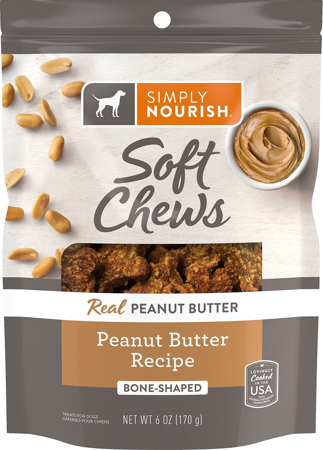 SIMPLY NOURISH Soft Chews Peanut Butter 