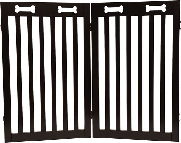 Arf Pets Free-Standing Walk-Through Wood Dog & Cat Gate Extension Kit, 2 count slide 1 of 2