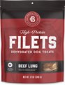 Bones & Chews All-Natural Beef Lung Filets Dehydrated Dog Treats, 12-oz bag