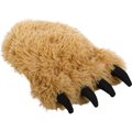 TrustyPup Chew Guard Fuzzy Bear Foot Squeaky Plush Dog Toy, Small