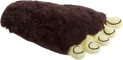 TrustyPup Chew Guard Sasquatch Foot Squeaky Plush Dog Toy, slide 1 of 1