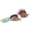 Petlinks HappyNip Mohawk Mice Cat Toy with Catnip, 2 count