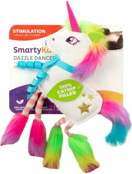 SmartyKat Dazzle Disco Unicorn Cat Toy slide 1 of 3