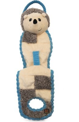 Charming Pet Tuginator Hedgehog Squeaky Plush Dog Toy, slide 1 of 1