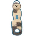 Charming Pet Tuginator Hedgehog Squeaky Plush Dog Toy