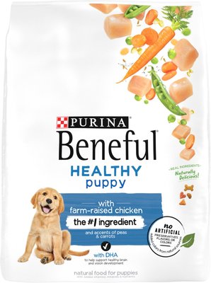 Purina Beneful Healthy Puppy with Farm-Raised Chicken Dry Dog Food, slide 1 of 1