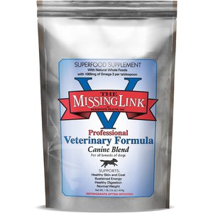 The Missing Link Professional Strength Veterinary Formula Canine Blend Superfood Dog Supplement, 1-lb