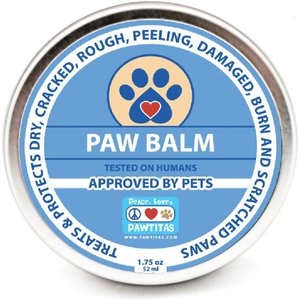Pawtitas Organic Paw Dog Balm Moisturizer, 1.75-oz can