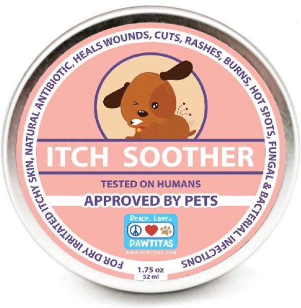 Pawtitas Organic Hypoallergenic Itch Soother Dog Balm, 1.75-oz can slide 1 of 3