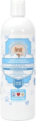 Pawtitas Organic Sheabutter & Oatmeal Cat Shampoo & Conditioner, slide 1 of 1