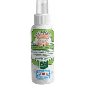 Pawtitas Fresh Mint Flavor Dog & Cat Dental Water Additive, 2-oz bottle